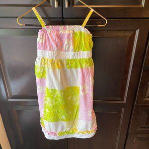Girls Size 12 Lilly Pulitzer Strapless or Tank Dress